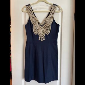 NWOT. Lilly Pulitzer Shift Dress Navy